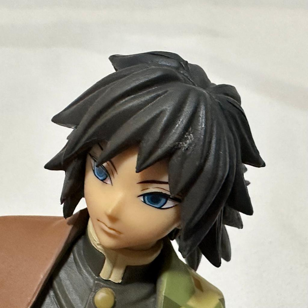 日版 正版 鬼滅之刃 富岡義勇 絆之裝 陸之型 異色 公仔 景品 二手 無盒 現貨 實際拍攝-細節圖9