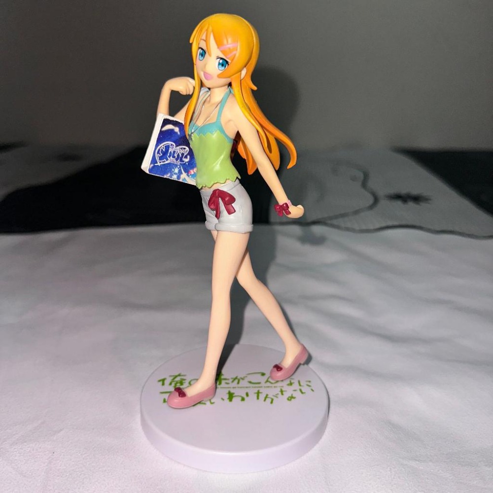日版 正版 我的妹妹哪有這麼可愛  高坂桐乃 公仔 景品 二手 現貨 無盒 實際拍攝-細節圖6