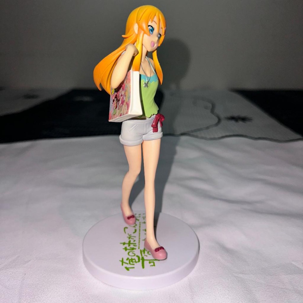 日版 正版 我的妹妹哪有這麼可愛  高坂桐乃 公仔 景品 二手 現貨 無盒 實際拍攝-細節圖9