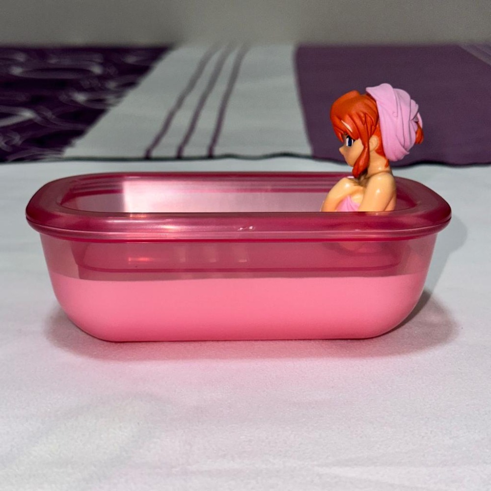 日版 正版 EVA 新世紀福音戰士 肥皂盒 半透明款 SOAP DISH Ver.2 明日香 公仔 無盒 現貨 實際拍攝-細節圖5