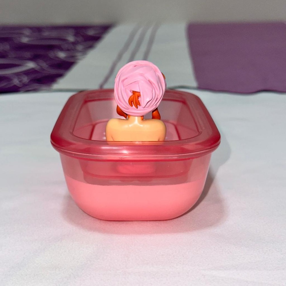 日版 正版 EVA 新世紀福音戰士 肥皂盒 半透明款 SOAP DISH Ver.2 明日香 公仔 無盒 現貨 實際拍攝-細節圖6