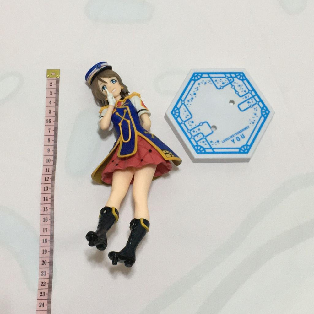 日版 正版 LoveLive SSS 快樂派對火車 渡邊曜 公仔 景品 二手 現貨 無盒 實際拍攝-細節圖4