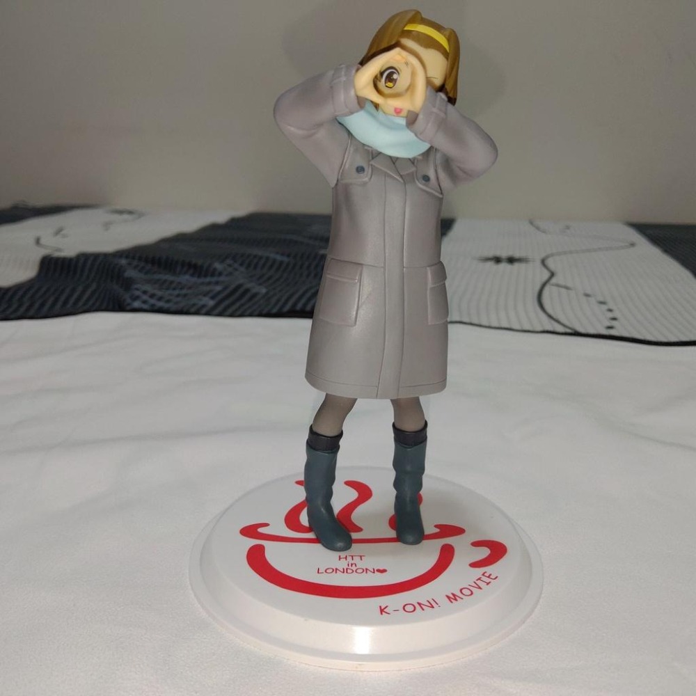 日版 正版 K-ON 輕音部 畢業旅行 劇場版 田井中律 部長 鼓手 公仔 景品 二手 展示品 現貨 無盒 實際拍攝-細節圖6
