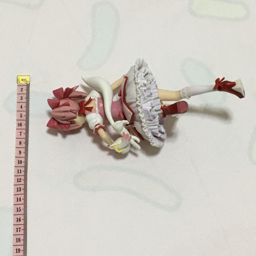 日版 正版 A賞 魔法少女 小圓 鹿目圓 公仔 景品 二手 擺飾品 展示品 現貨 無盒 實際拍攝-細節圖5