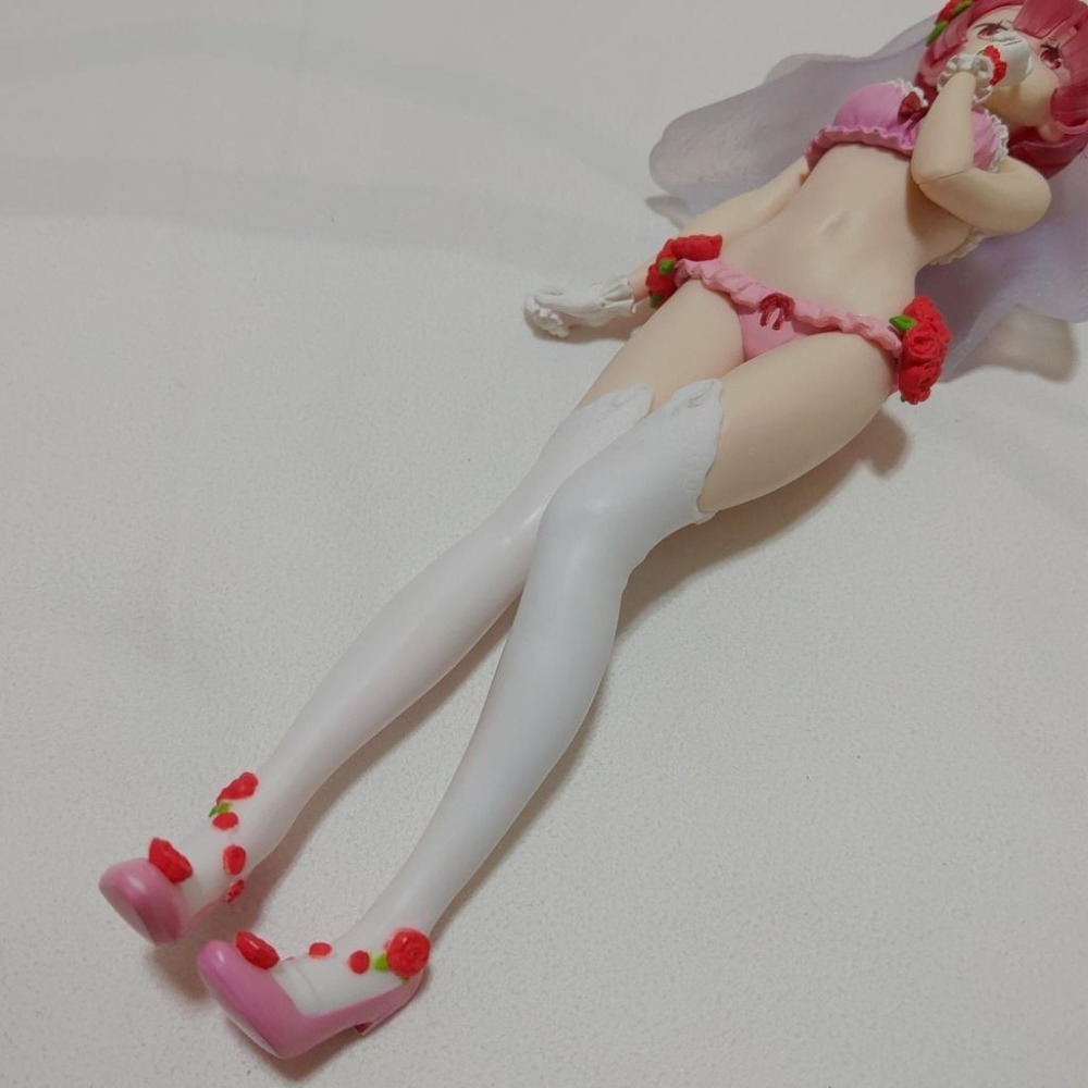 日版 正版 EXQ 婚紗 從零開始的異世界生活 雷姆 拉姆 公仔 景品 二手 現貨 無盒 實際拍攝-細節圖5
