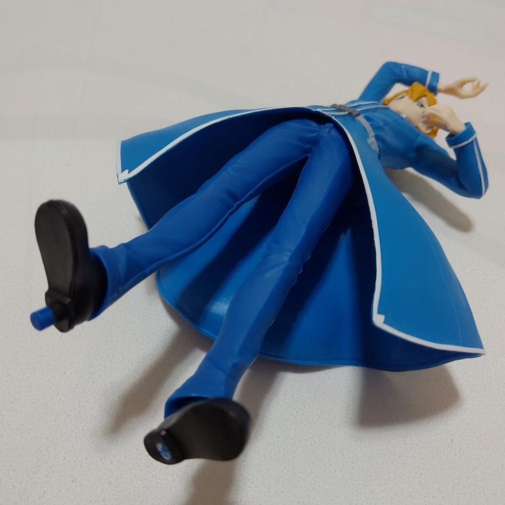 日版 正版 刀劍神域 SAO 尤吉歐 辛賽西斯 薩提滋 藍薔薇之劍 EUGEO 公仔 景品 二手 現貨 無盒 實際拍攝-細節圖2