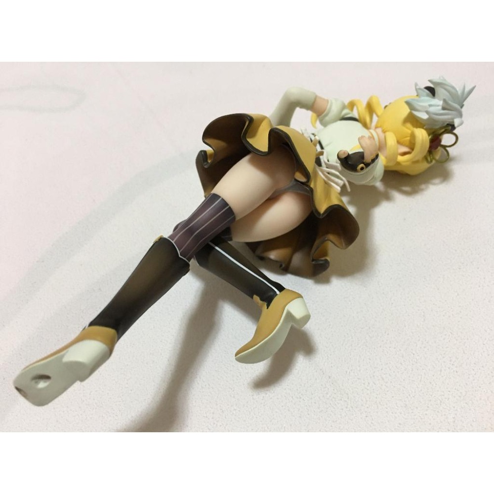 日版 正版 GSC 魔法少女小圓 學姊 巴麻美 招牌戰鬥服 1/8 PVC 公仔 景品 二手 現貨 無盒 實際拍攝-細節圖3