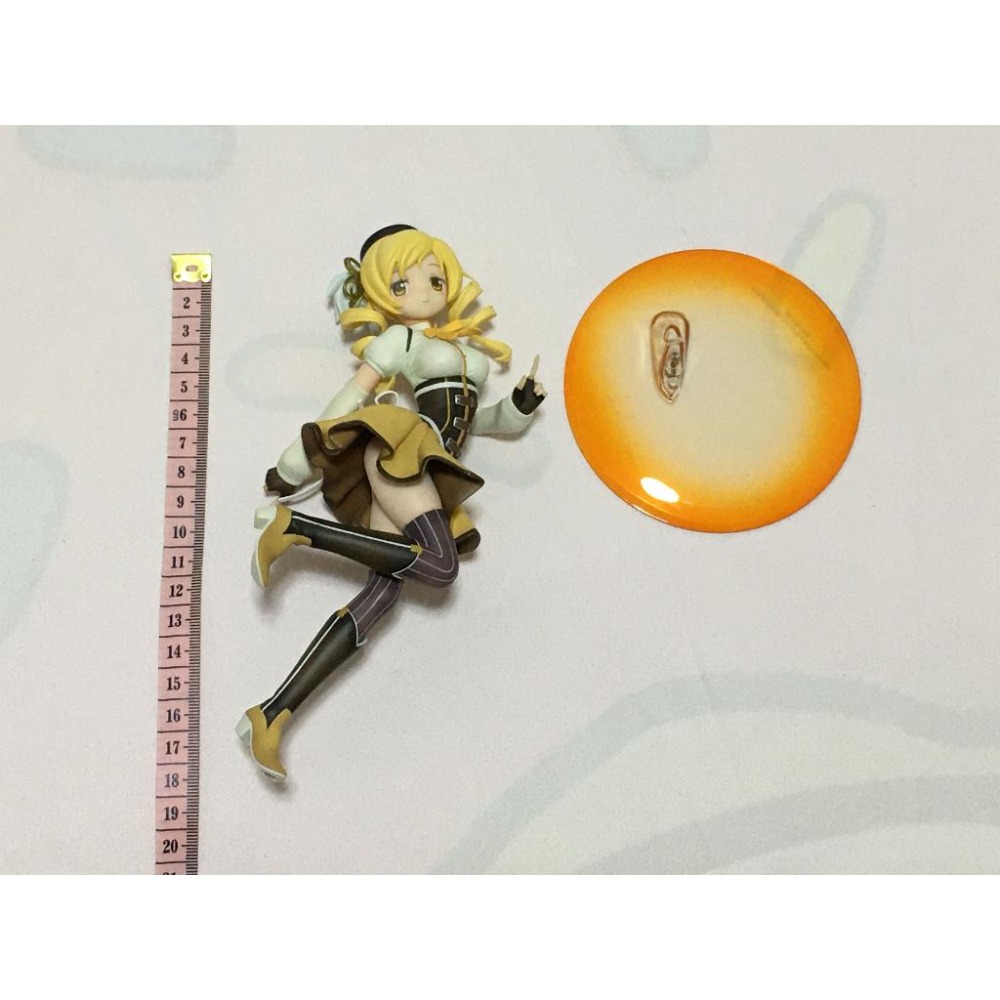 日版 正版 GSC 魔法少女小圓 學姊 巴麻美 招牌戰鬥服 1/8 PVC 公仔 景品 二手 現貨 無盒 實際拍攝-細節圖4