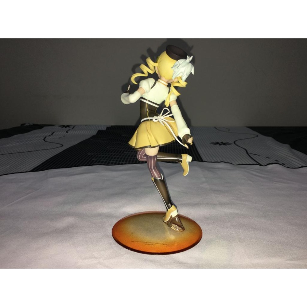 日版 正版 GSC 魔法少女小圓 學姊 巴麻美 招牌戰鬥服 1/8 PVC 公仔 景品 二手 現貨 無盒 實際拍攝-細節圖8