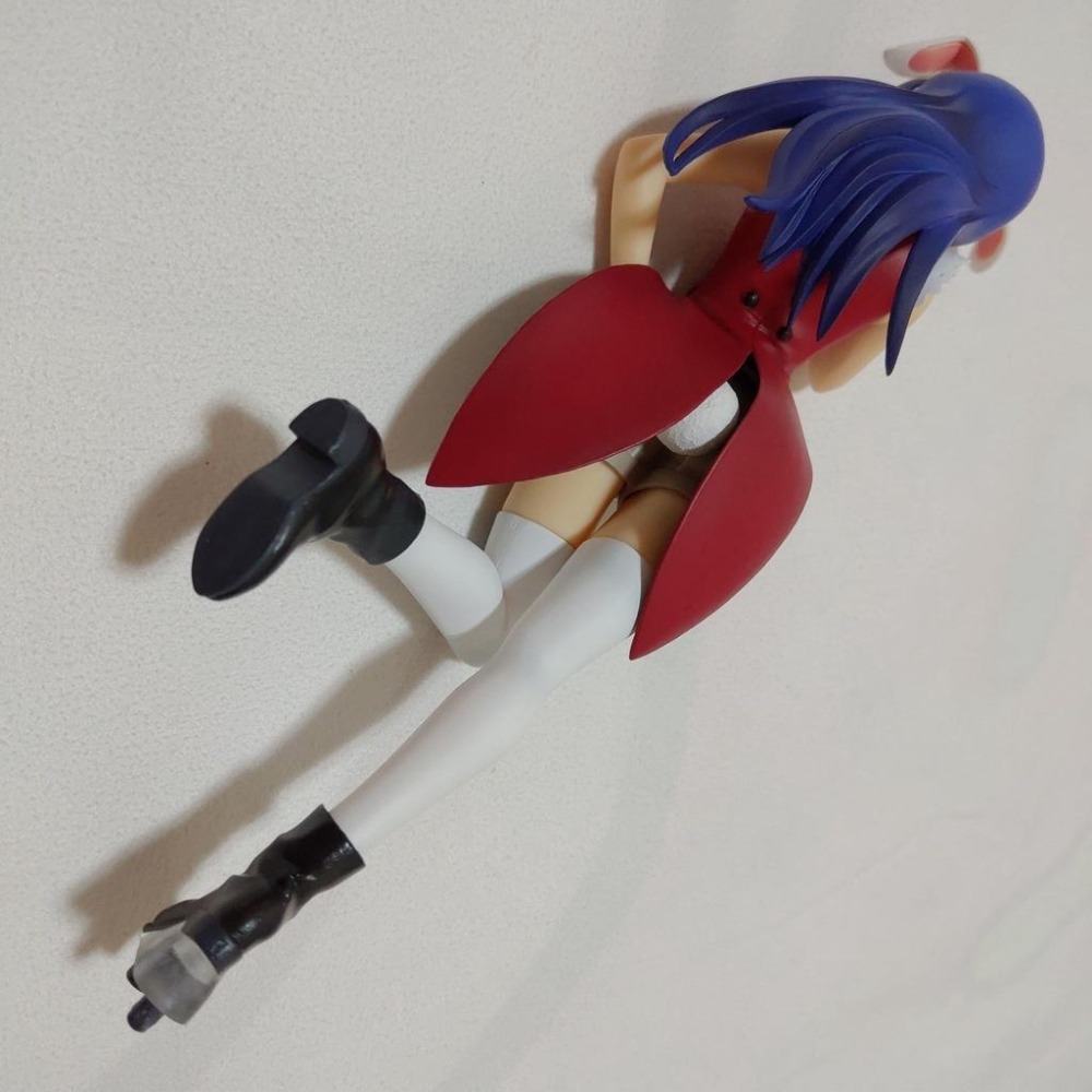 日版 正版 Furyu LoveLive 園田海未 UMI 撲克牌 藍心 兔女郎 公仔 景品 二手 現貨 無盒 實際拍攝-細節圖3