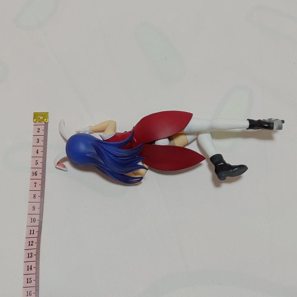 日版 正版 Furyu LoveLive 園田海未 UMI 撲克牌 藍心 兔女郎 公仔 景品 二手 現貨 無盒 實際拍攝-細節圖5