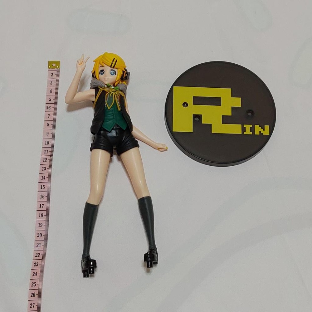 正版 日版 SEGA Project DIVA Arcade 鏡音鈴 RIN 公仔 景品 二手 現貨 無盒 實際拍攝-細節圖4