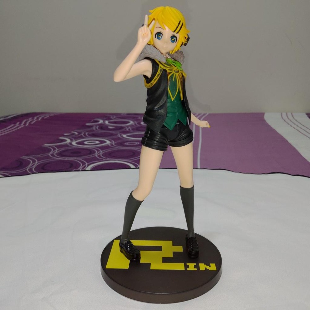 正版 日版 SEGA Project DIVA Arcade 鏡音鈴 RIN 公仔 景品 二手 現貨 無盒 實際拍攝-細節圖6