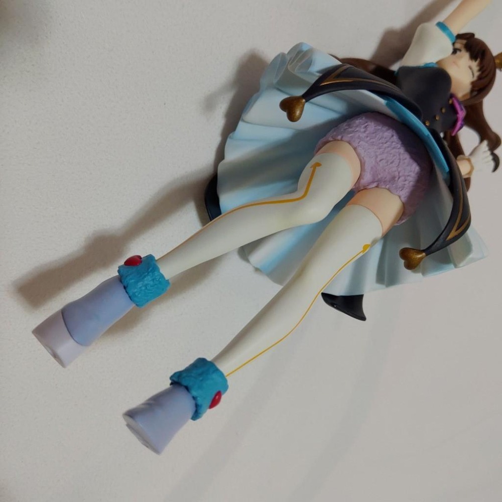 日版 正版 一番賞 A賞 偶像大師 灰姑娘女孩 島村卯月 二手 無盒 公仔 景品 現貨 實際拍攝-細節圖2