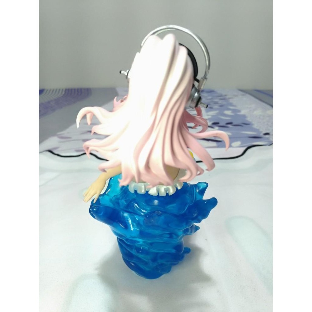 日版 正版 SUPER SONICO 超級索尼子 美人魚 公仔 景品 二手 擺飾品 展示品 現貨 無盒 實際拍攝-細節圖8