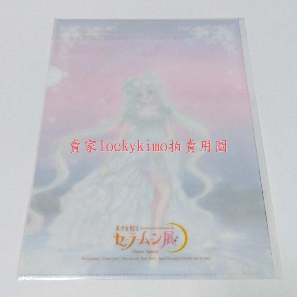 【美少女戰士展 限定 資料夾 希蕾妮蒂 公主】美少女戰士 美戰 檔案夾 L夾 A4文件袋 文件夾 伊勢丹 文具 稀少拆賣-細節圖3