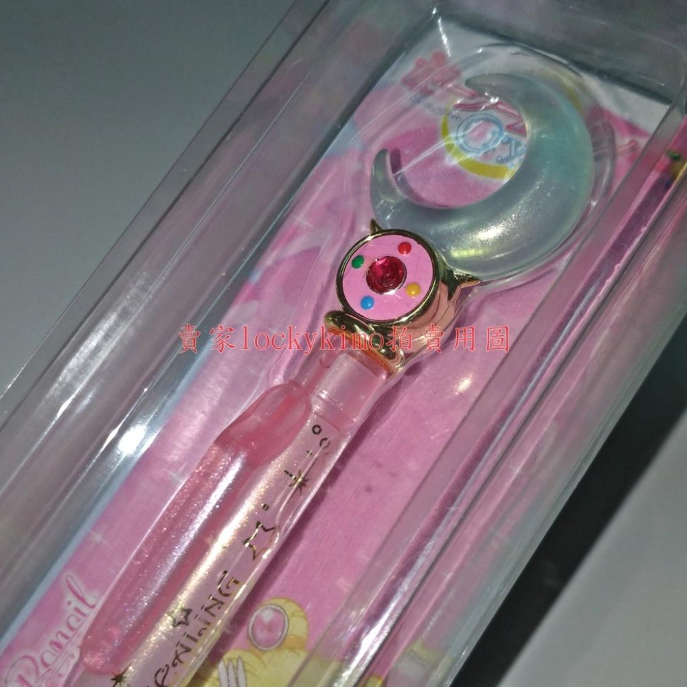 【美少女戰士 自動鉛筆 Crystal 水手月亮】美戰 新月棒 月亮棒 彎月神杖 Moon stick 月光仙子 月野兔-細節圖2