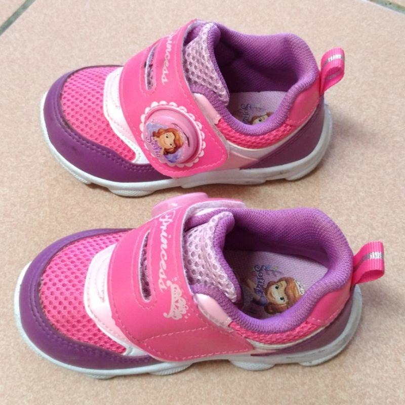 小公主 蘇菲亞 童鞋 發光 鞋子 15號 Sofia the First 迪士尼 Disney 蘇菲亞 公主 鞋 運動鞋-細節圖4