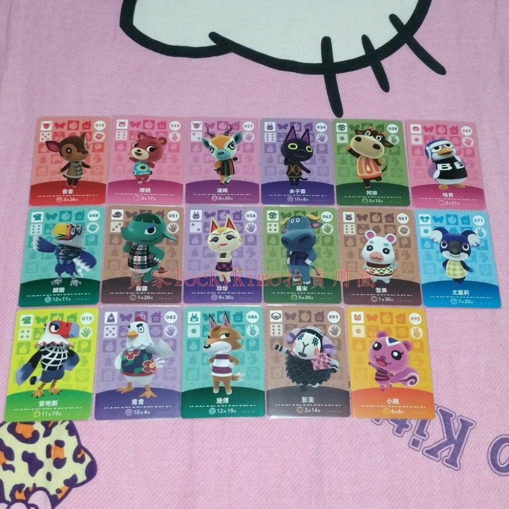 【動物森友會 amiibo卡 中文版 48 51 58 75 86】第1彈 Switch 集合啦-細節圖4