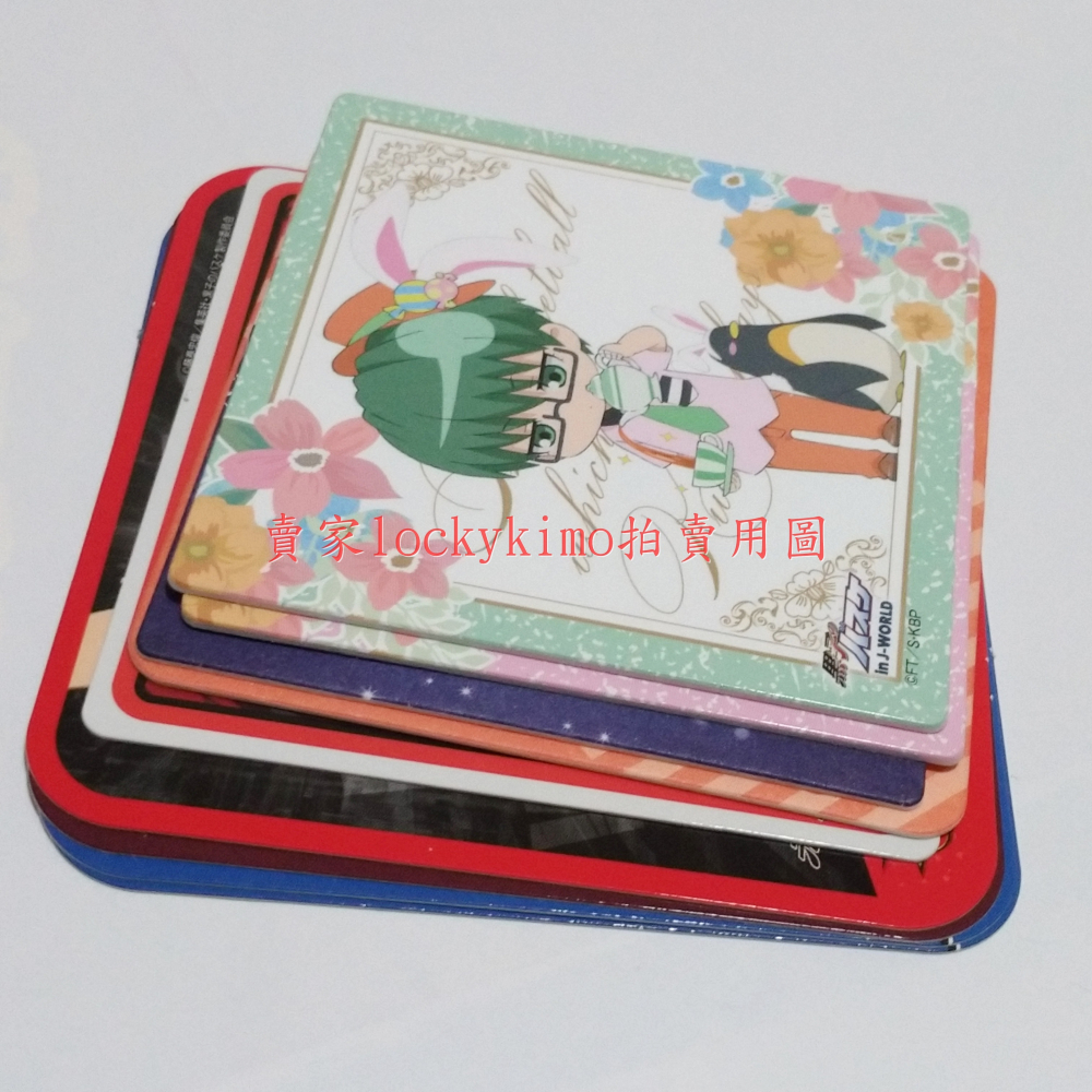 【影子籃球員 杯墊】影籃 聖誕節 黃瀨 笠松幸男 茶會 桃井五月 綠間 黑子哲也 火神大我 青峰大輝 伊月俊 黑子的籃球-細節圖3