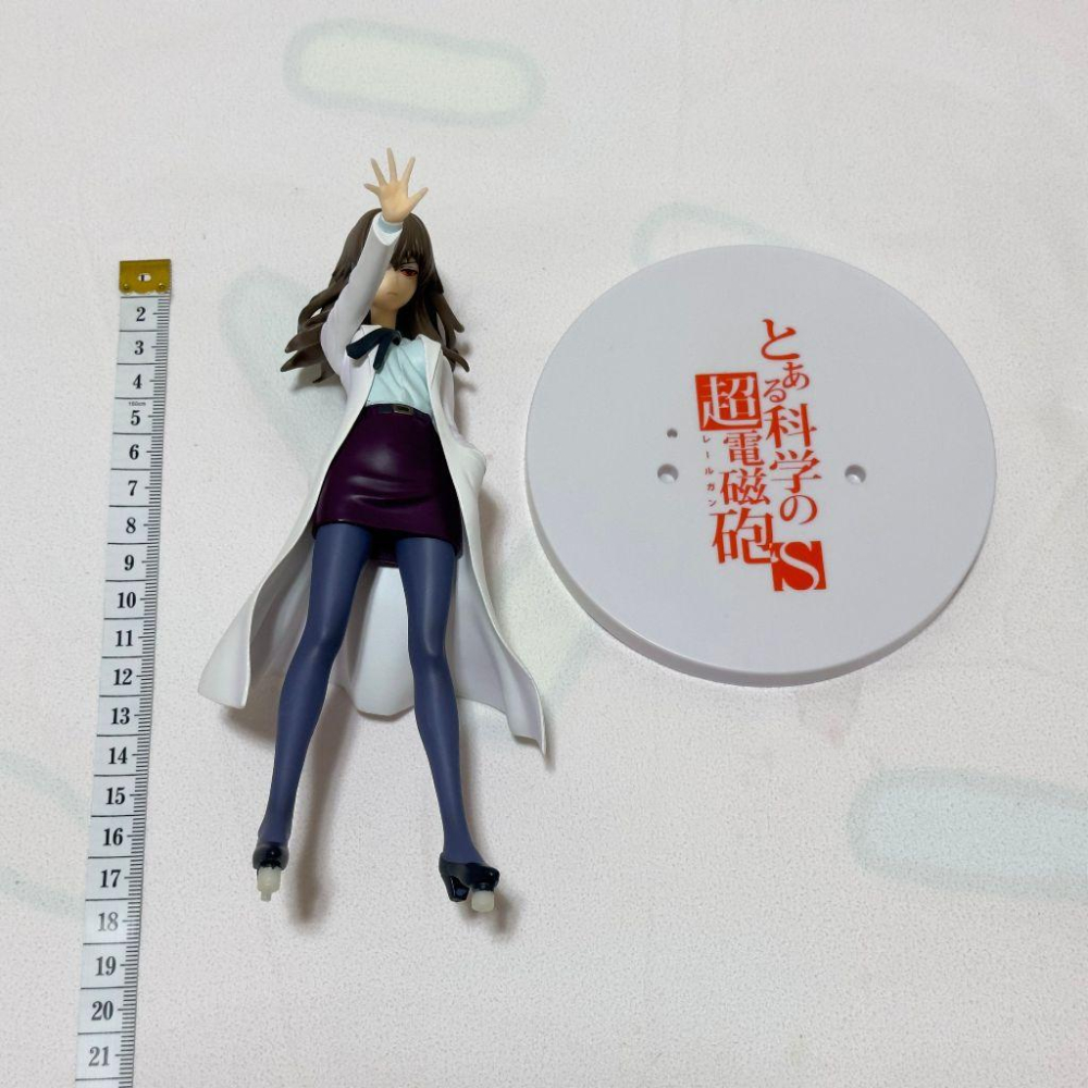 日版 正版 SEGA 魔法禁書目錄II 科學超電磁砲 木山春生 幻想御手 公仔 景品 二手 現貨 無盒 實際拍攝-細節圖8