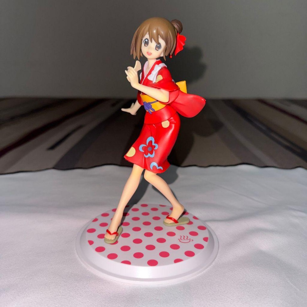 日版 正版 K-ON! 輕音部 輕音少女 平澤唯 DX演藝大會 和服 浴衣 主唱 公仔 景品 二手 現貨 無盒 實際拍攝-細節圖4