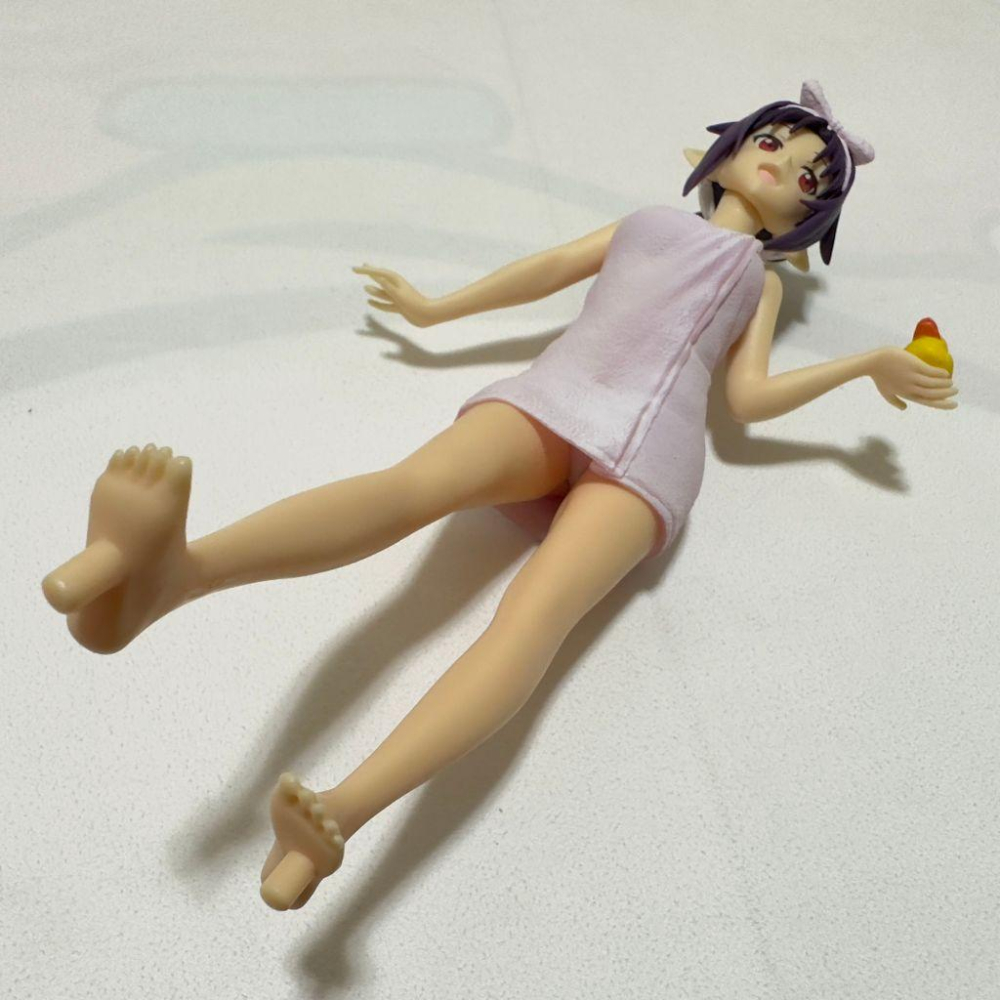 日版 正版 刀劍神域 EXQ 有紀 紺野木綿季 SAO 溫泉版 絕劍 湯煙 公仔 景品 二手 現貨 無盒 實際拍攝-細節圖2