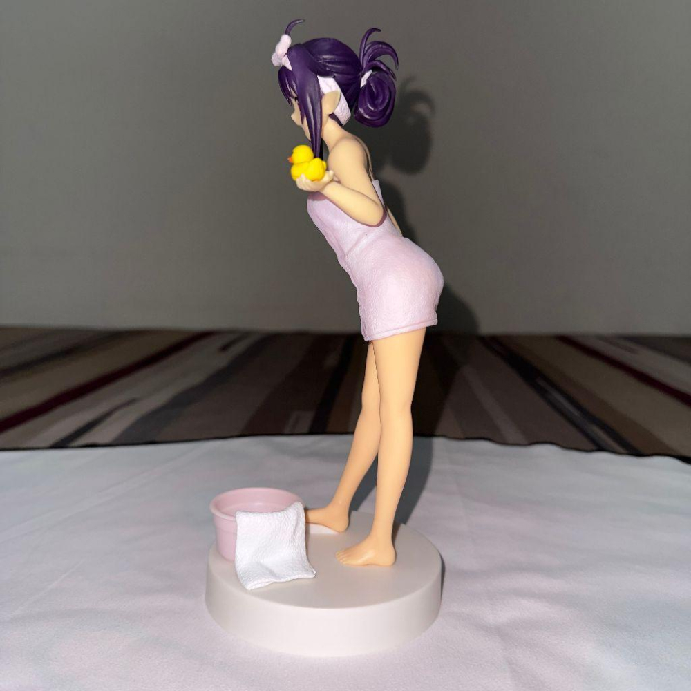 日版 正版 刀劍神域 EXQ 有紀 紺野木綿季 SAO 溫泉版 絕劍 湯煙 公仔 景品 二手 現貨 無盒 實際拍攝-細節圖5