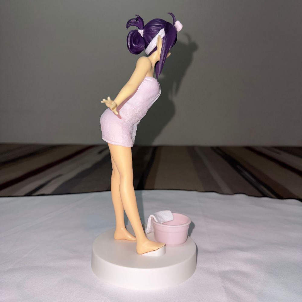 日版 正版 刀劍神域 EXQ 有紀 紺野木綿季 SAO 溫泉版 絕劍 湯煙 公仔 景品 二手 現貨 無盒 實際拍攝-細節圖7