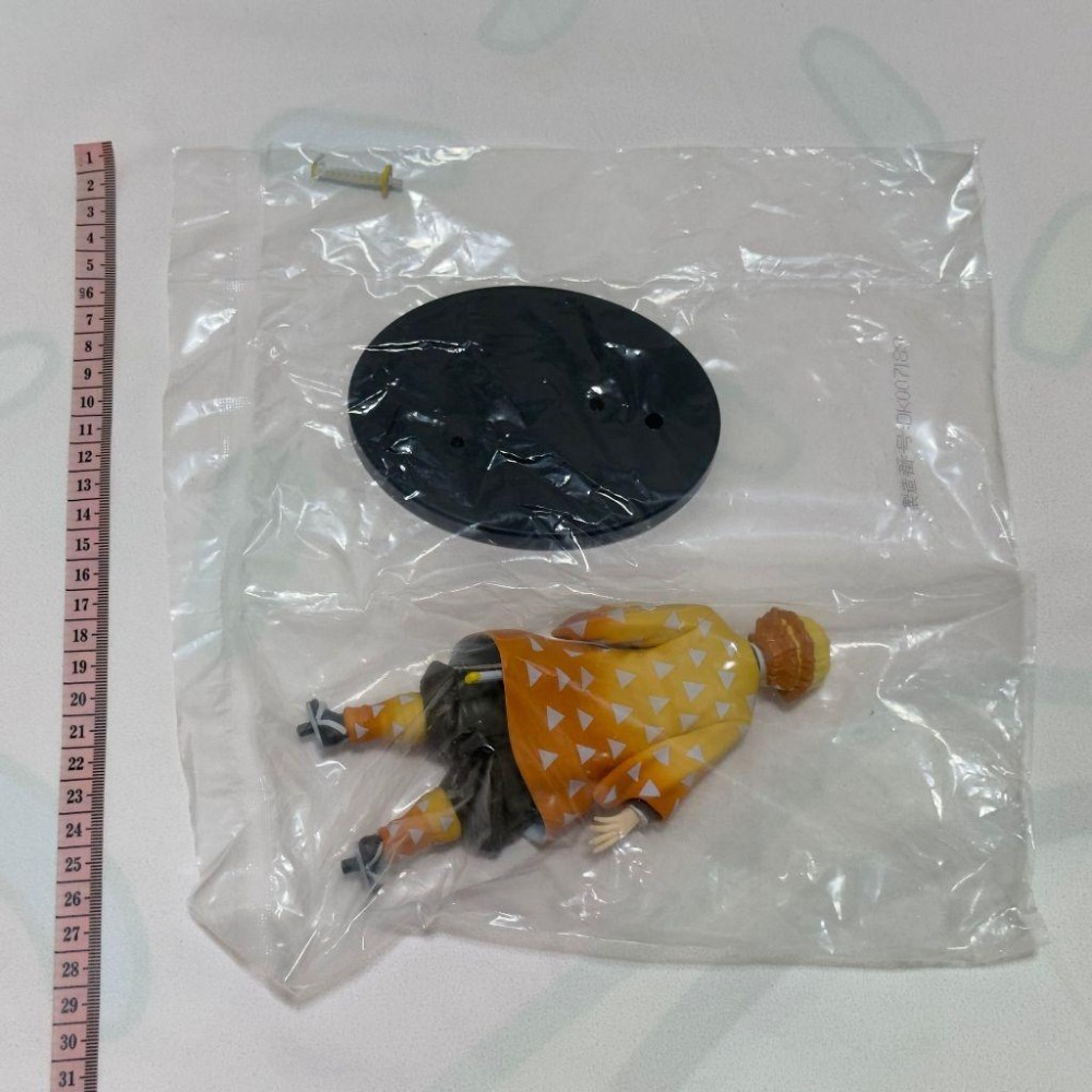 日版 正版 鬼滅之刃 我妻善逸  絆之裝 參拾壹之型 閉眼 雷之呼吸 新品 無盒 公仔 景品 現貨 實際拍攝-細節圖2