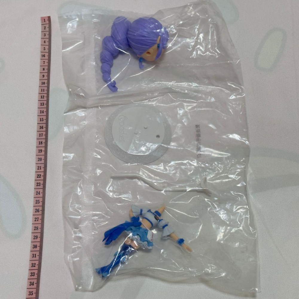 日版 正版 Qposket FRESH光之美少女! 幸福精靈 倉乃美希 藍莓天使 新品 無盒 公仔 景品 現貨 實際拍攝-細節圖2