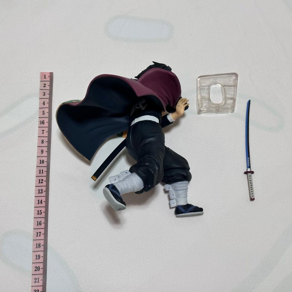 日版 正版 一番賞 A賞 鬼滅之刃 貳 富岡義勇 水柱 公仔 景品 二手 現貨 無盒 實際拍攝-細節圖4