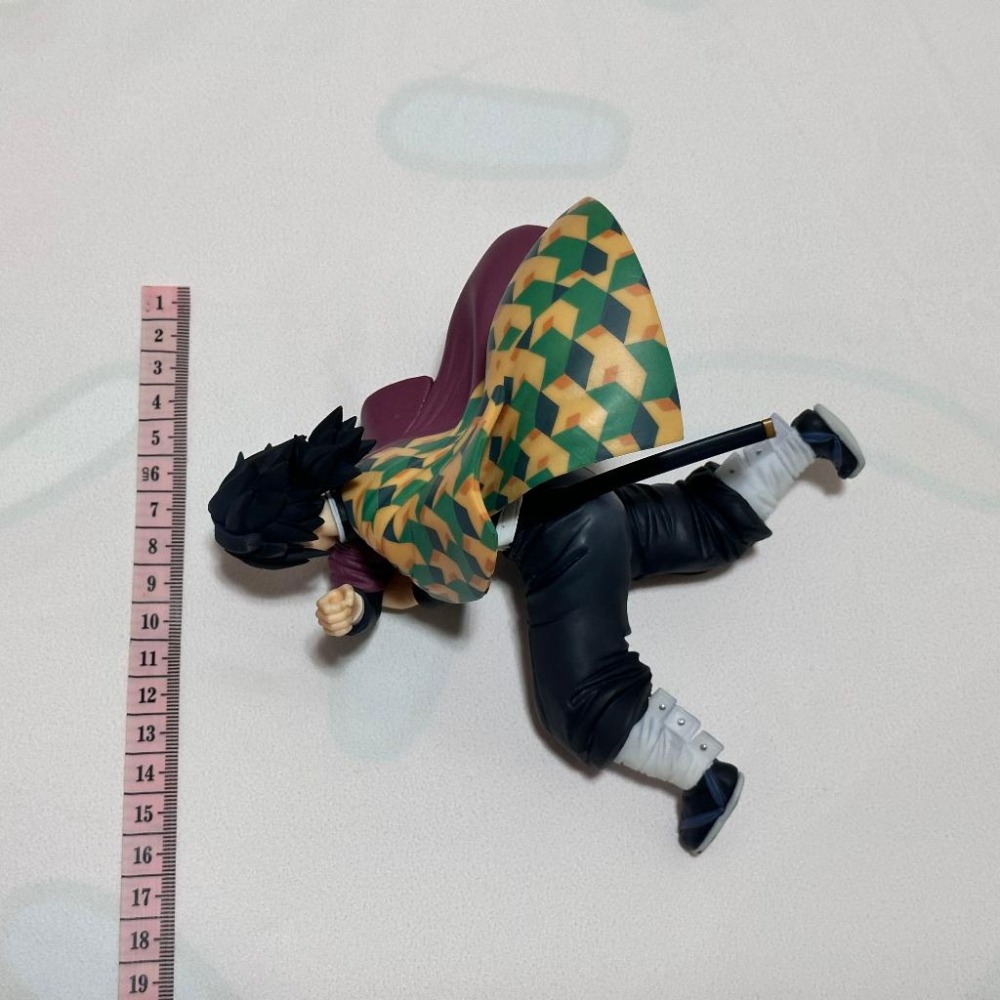 日版 正版 一番賞 A賞 鬼滅之刃 貳 富岡義勇 水柱 公仔 景品 二手 現貨 無盒 實際拍攝-細節圖5