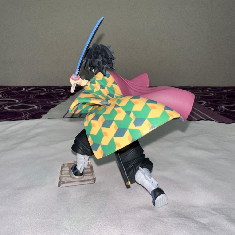 日版 正版 一番賞 A賞 鬼滅之刃 貳 富岡義勇 水柱 公仔 景品 二手 現貨 無盒 實際拍攝-細節圖8