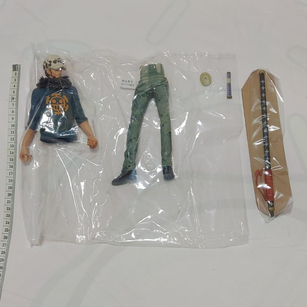 正版 藍證 代理版 航海王 海賊王 托拉法爾加 羅 戴帽 死亡外科醫生 全新 公仔 現貨 實際拍攝-細節圖5