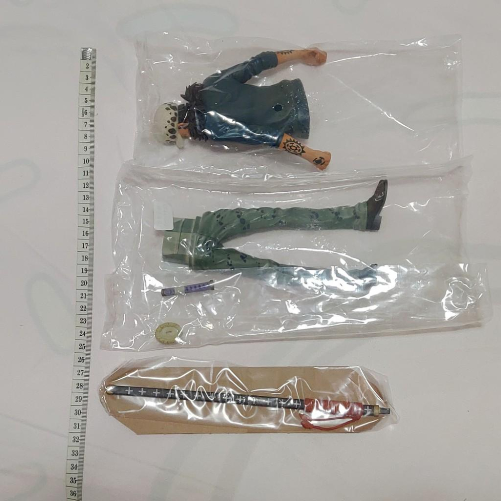 正版 藍證 代理版 航海王 海賊王 托拉法爾加 羅 戴帽 死亡外科醫生 全新 公仔 現貨 實際拍攝-細節圖6
