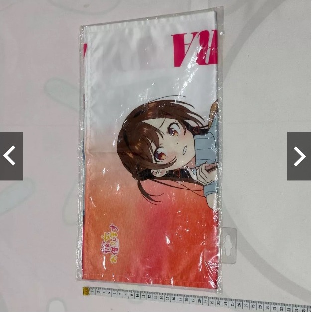 【水原千鶴 A賞 掛布 出租女友 一番賞】一之瀨千鶴 租借女友 理想女友 女朋友、借我一下 掛軸 彼女、お借りします-細節圖2