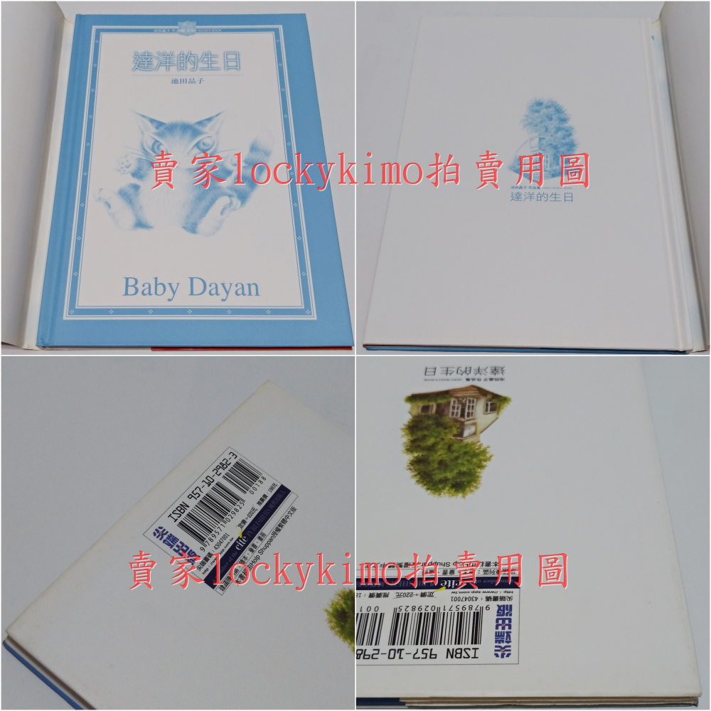 絕版【達洋的生日 池田晶子 達洋貓 尖端出版】Baby Dayan 瓦齊菲爾德 WACHIFIELD 達洋 瑪西 伊凡-細節圖5