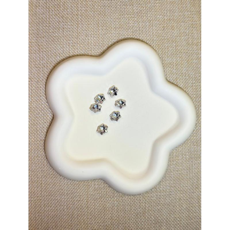 美甲鑽飾_美甲飾品💎K9雪花12m💎台灣賣家台灣發貨💎現貨-細節圖2