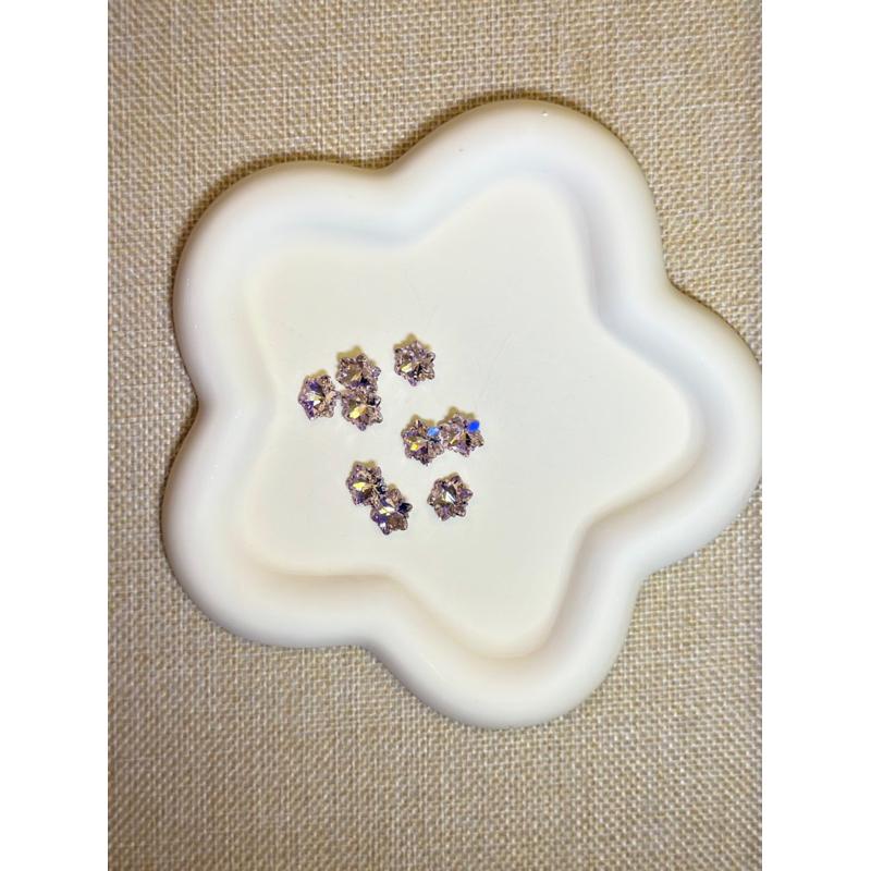 美甲鑽飾_美甲飾品💎K9雪花12m💎台灣賣家台灣發貨💎現貨-細節圖4