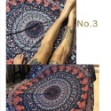 印度曼達拉掛布 掛毯 瑜珈沙灘巾 桌布 沙發布-規格圖7