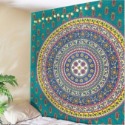 印度曼達拉掛布 掛毯 瑜珈沙灘巾 桌布 沙發布-規格圖7