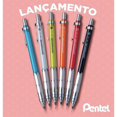 【King PLAZA】Pentel 飛龍 自動 製圖鉛筆 GRAPHGEAR 300 XPG313/5/7/9