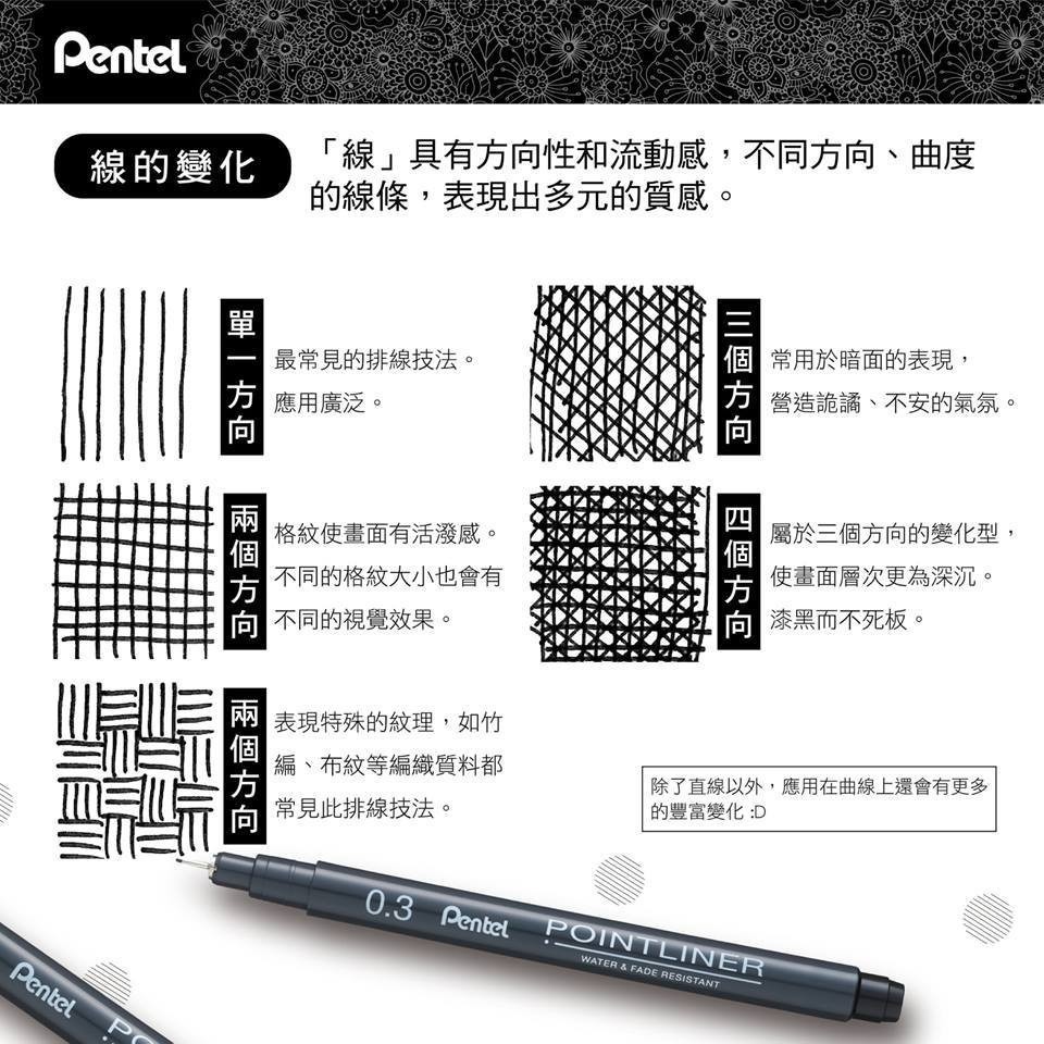 【King PLAZA】Pentel 飛龍 代針筆 S20P 製圖 繪圖 漫畫 特殊色 POINTLINER 代用針筆-細節圖3