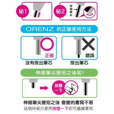 【King PLAZA】Pentel 飛龍 0.7 ORENZ 一體成型 不斷芯 自動鉛筆 XPP507-細節圖3