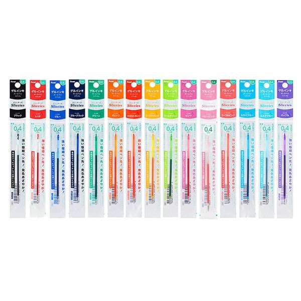 【King PLAZA】Pentel 飛龍 0.3 0 .4 0.5 好色鋼珠筆芯  i+ 好色筆 多色 XBGRN-細節圖2