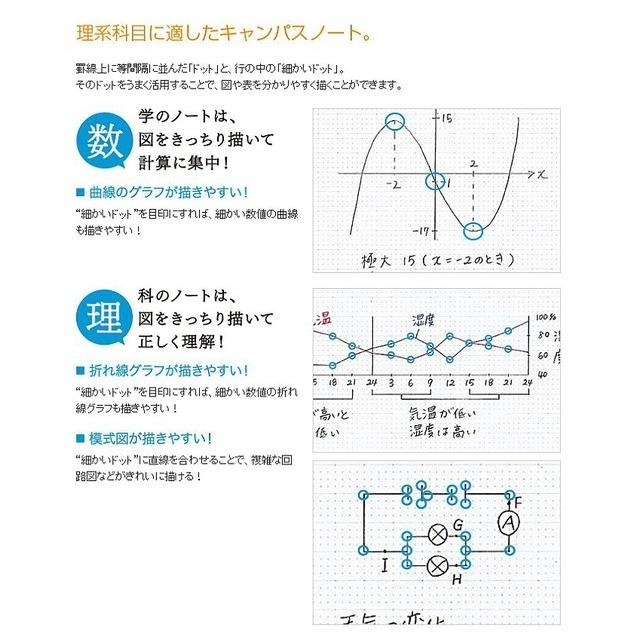 【King PLAZA】KOKUYO 國譽 F3AK F3AM 學習專用 B5 圖表 書寫 Campus 筆記本 粉 藍-細節圖4