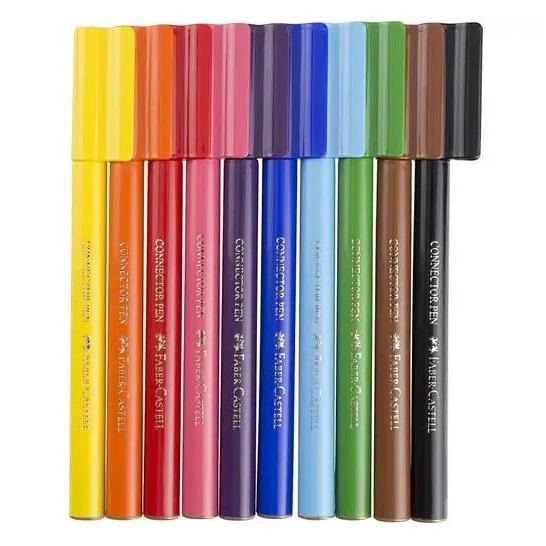 【King PLAZA】Faber-Castell 輝柏 JUMBO 連接彩色筆 10色 20色 30色 組合式 彩色筆-細節圖2