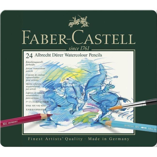 【King PLAZA】Faber-Castell 輝柏 專家級 水彩色鉛筆 12色 24色 36色 六角筆桿