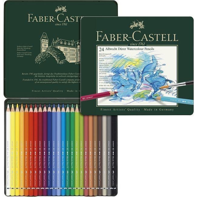 【King PLAZA】Faber-Castell 輝柏 專家級 水彩色鉛筆 12色 24色 36色 六角筆桿-細節圖3